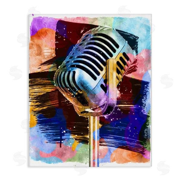 stupell industries Daniel Sproul | Modern Vivid Microphone