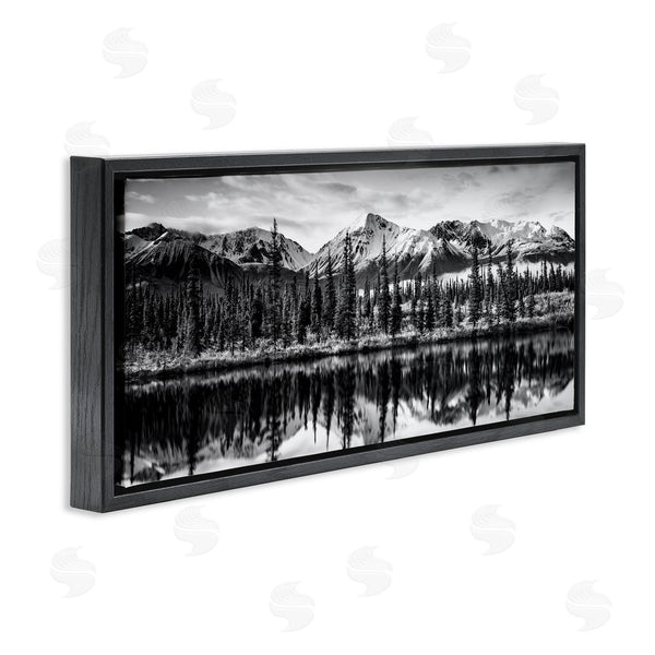 Stupell Industries Daniel Sproul | Monochrome Lake Reflection Wall Art