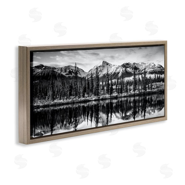 Stupell Industries Daniel Sproul | Monochrome Lake Reflection Wall Art