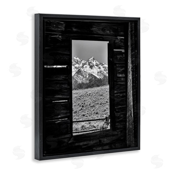 Stupell Industries Daniel Sproul | Mountain In Cabin Window