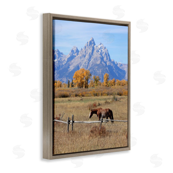 Stupell Industries Daniel Sproul | Mountain Nature Horse