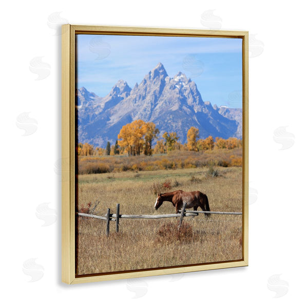 Stupell Industries Daniel Sproul | Mountain Nature Horse