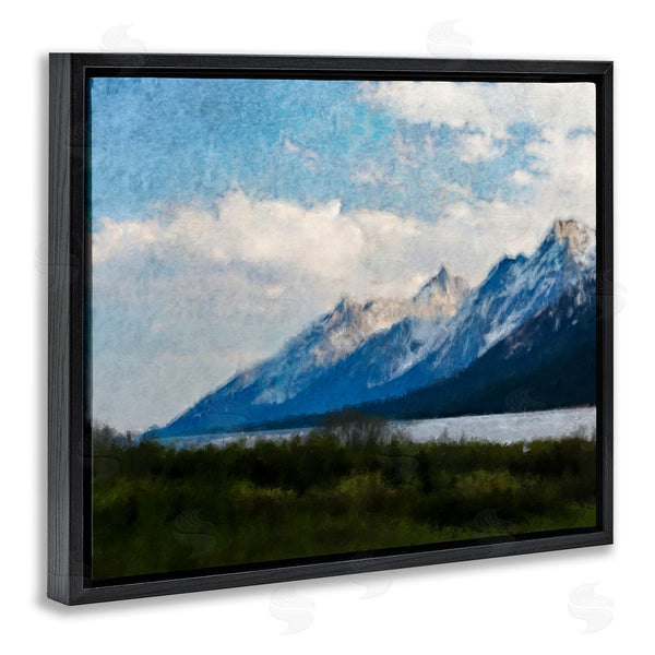 Stupell Industries Daniel Sproul | Mountain & River Landscape