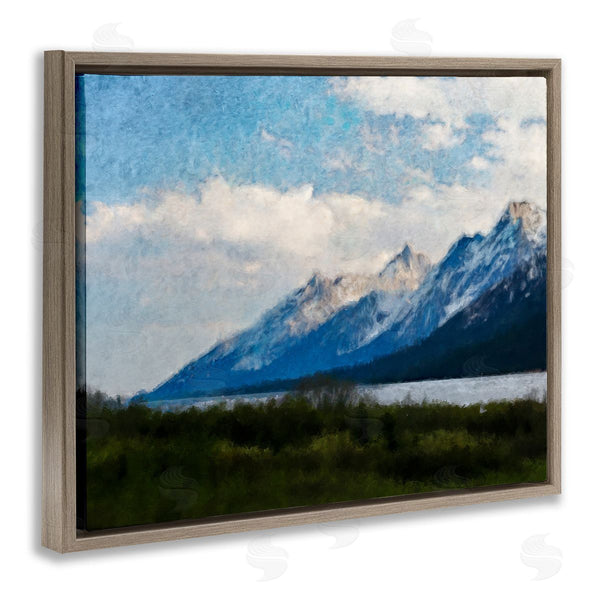 Stupell Industries Daniel Sproul | Mountain & River Landscape