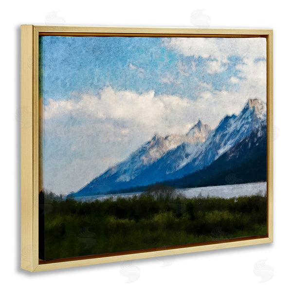 Stupell Industries Daniel Sproul | Mountain & River Landscape