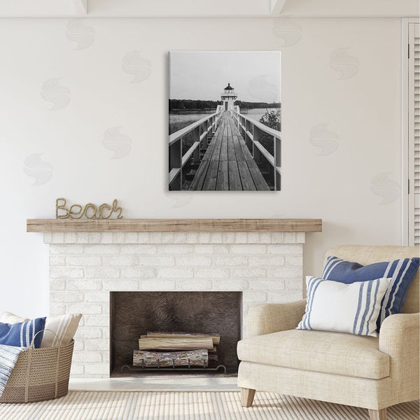 Stupell Industries Daniel Sproul | Rustic Lighthouse Photography Wall Art