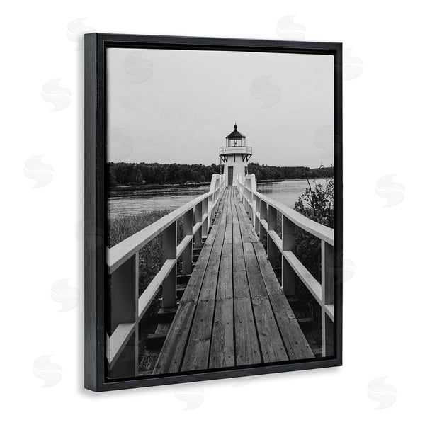 Stupell Industries Daniel Sproul | Rustic Lighthouse Photography Wall Art
