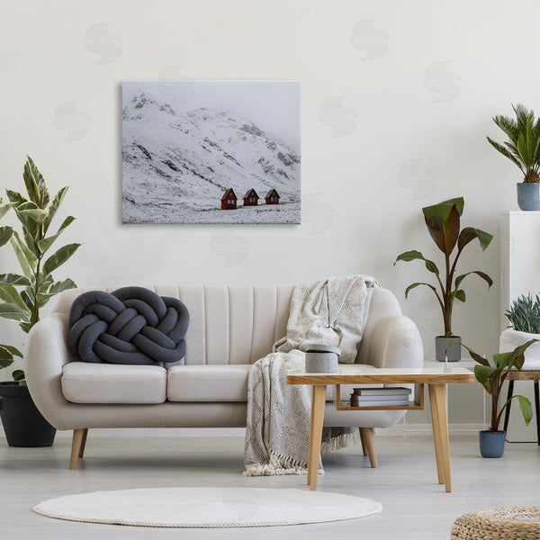 Stupell Industries Daniel Sproul | Snowy Mountain Pass Wall Art