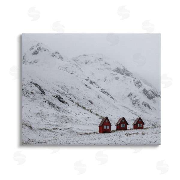 stupell industries Daniel Sproul | Snowy Mountain Pass Wall Art