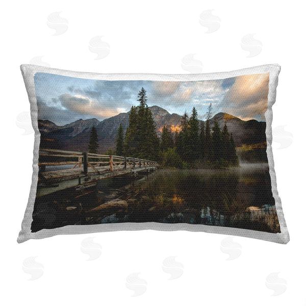 Stupell Industries Daniel Sproul | Sunlit Lake Bridge
