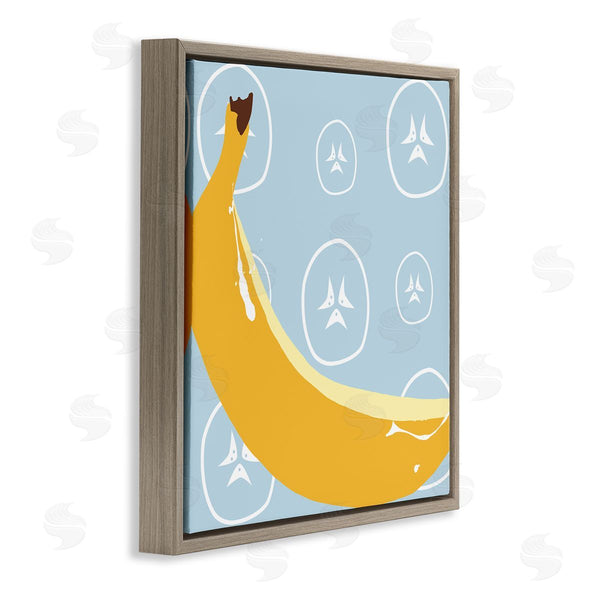 Stupell Industries Daniela Santiago | Bright Banana Fruit