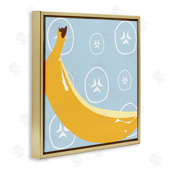 Stupell Industries Daniela Santiago | Bright Banana Fruit