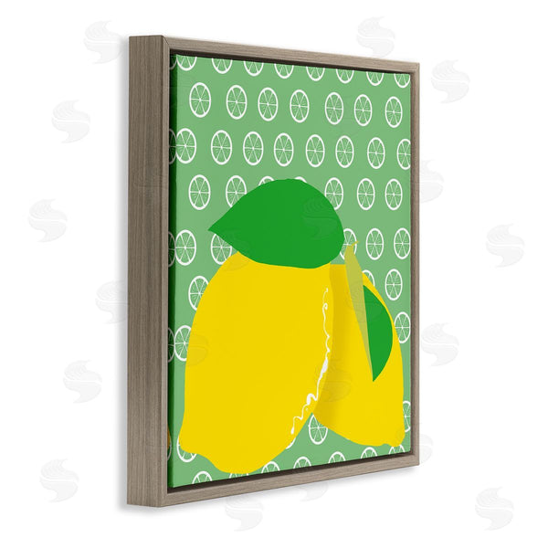 Stupell Industries Daniela Santiago | Bright Lemon Fruit