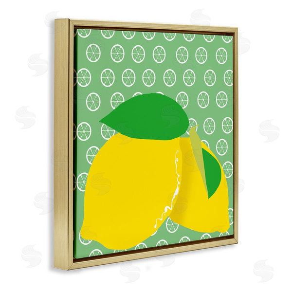 Stupell Industries Daniela Santiago | Bright Lemon Fruit