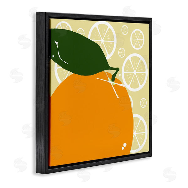 Stupell Industries Daniela Santiago | Bright Orange Fruit