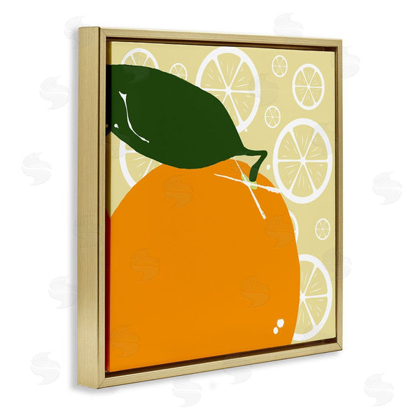 Stupell Industries Daniela Santiago | Bright Orange Fruit