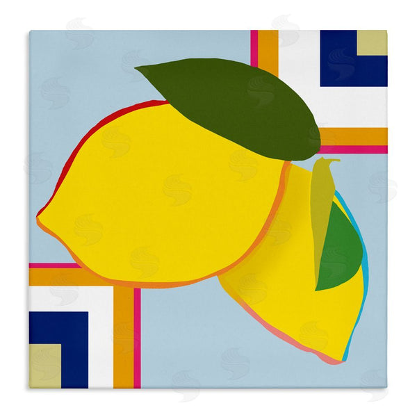 stupell industries Daniela Santiago | Geometric Lemon Fruit