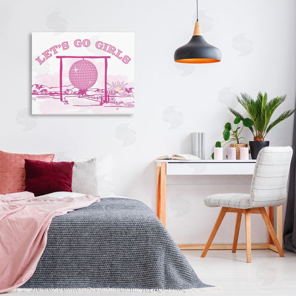 Stupell Industries Daniela Santiago | Go Girls Western Disco Wall Art