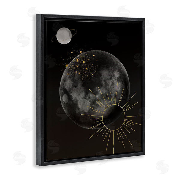 Stupell Industries Daniela Santiago | Minimal Planetary Galaxy