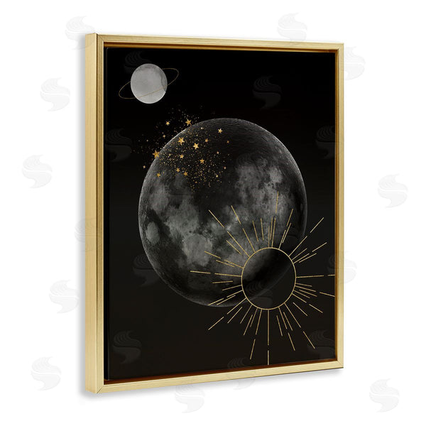 Stupell Industries Daniela Santiago | Minimal Planetary Galaxy