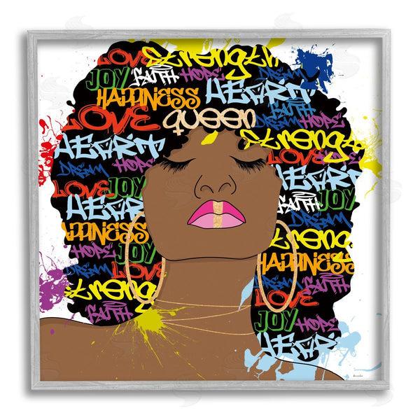 Stupell Industries Daniela Santiago | Modern Motivational Girl