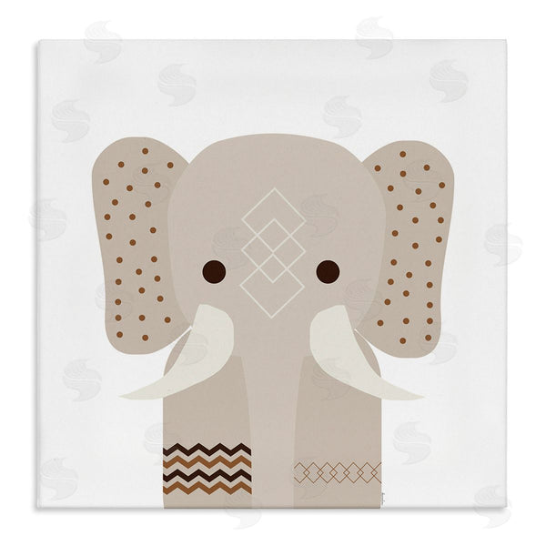 stupell industries Daniela Santiago | Neutral Tone Elephant