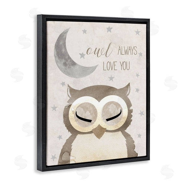 Stupell Industries Daniela Santiago | Owl Always Love You Pun Wall Art