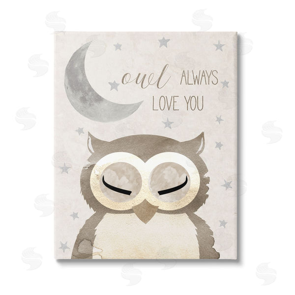 stupell industries Daniela Santiago | Owl Always Love You Pun Wall Art