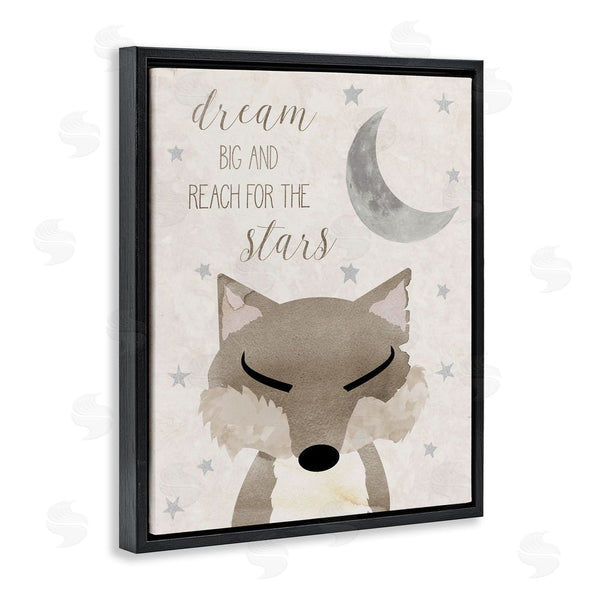 Stupell Industries Daniela Santiago | Soft Dream Big Fox Wall Art