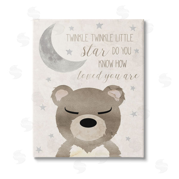 stupell industries Daniela Santiago | Soft Twinkle Song Bear Wall Art