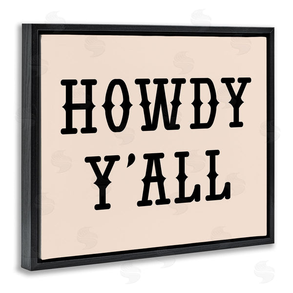 Stupell Industries Daniela Santiago | Southwestern Howdy Y'all