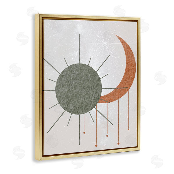 Stupell Industries Daniela Santiago | Sun & Moon In Minimal Style