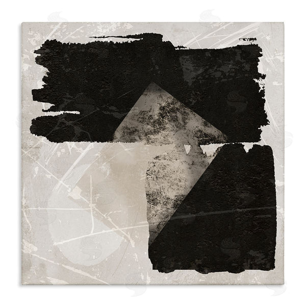 stupell industries Daniela Santiago | Two Black Abstract Shapes
