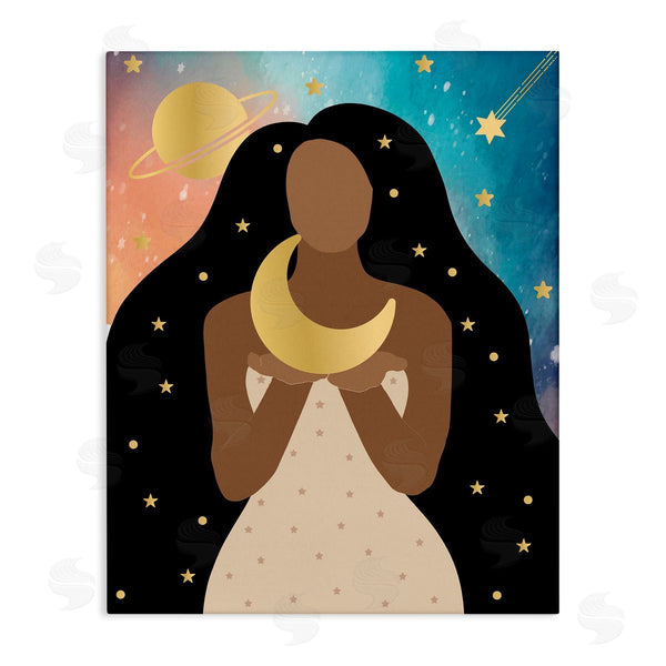 stupell industries Daniela Santiago | Woman Holding the Moon