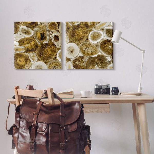 Stupell Industries Danielle Carson | Abstract Geodes Mineral Nature Wall Art