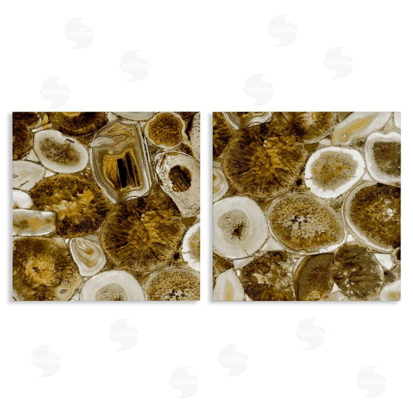 stupell industries Danielle Carson | Abstract Geodes Mineral Nature Wall Art