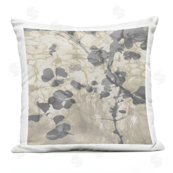 Stupell Industries Danielle Carson | Abstract Gingko Leaf Reflection Printed Throw Pillow