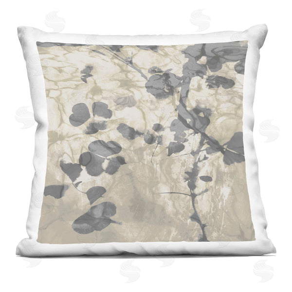 stupell industries Danielle Carson | Abstract Gingko Leaf Reflection Printed Throw Pillow