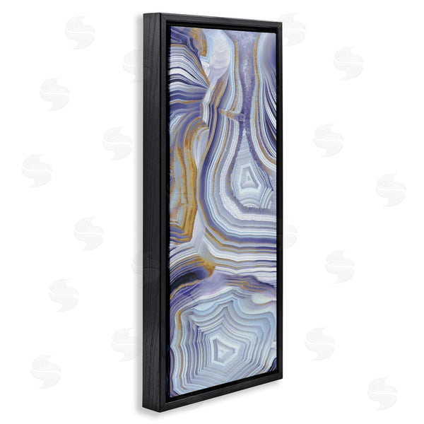 Stupell Industries Danielle Carson | Agate Crystal Pattern Abstract Wall Art