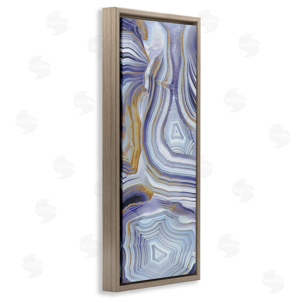 Stupell Industries Danielle Carson | Agate Crystal Pattern Abstract Wall Art