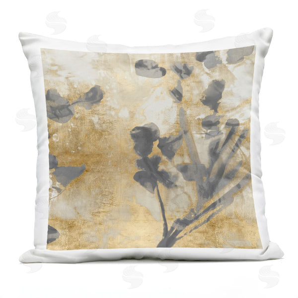 Stupell Industries Danielle Carson | Contemporary Floral Sprigs Glam Printed Throw Pillow