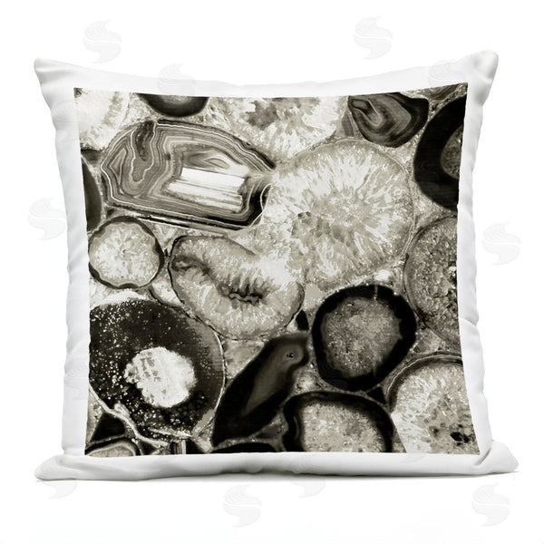 Stupell Industries Danielle Carson | Elegant Crystal Gemstones Printed Throw Pillow