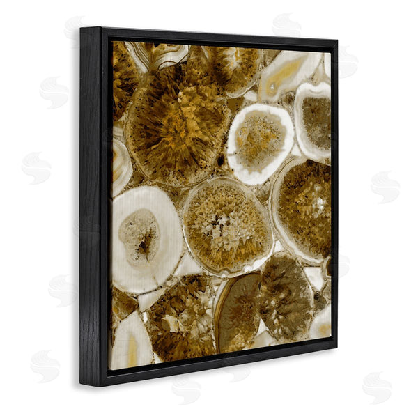 Stupell Industries Danielle Carson | Natural Geode Crystals Arrangement Wall Art