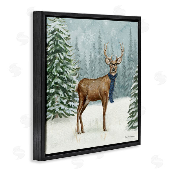 Stupell Industries Danielle Murray | Christmas Critters Reindeer
