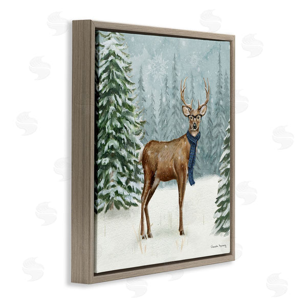 Stupell Industries Danielle Murray | Christmas Critters Reindeer