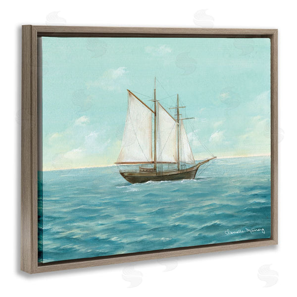 Stupell Industries Danielle Murray | Classic Sailboat Ship