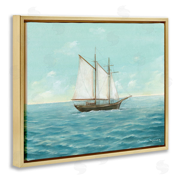 Stupell Industries Danielle Murray | Classic Sailboat Ship