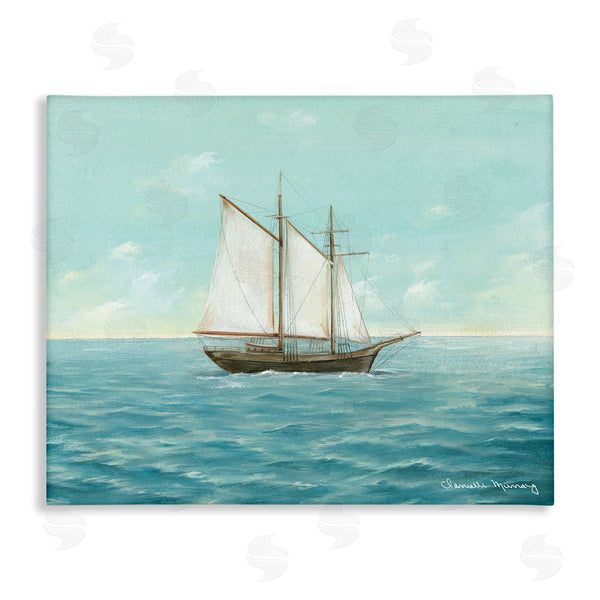 stupell industries Danielle Murray | Classic Sailboat Ship