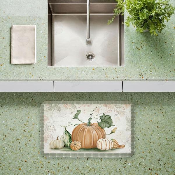 Stupell Industries Danielle Murray | Harvest Gourds Motif Anti-Fatigue Mat