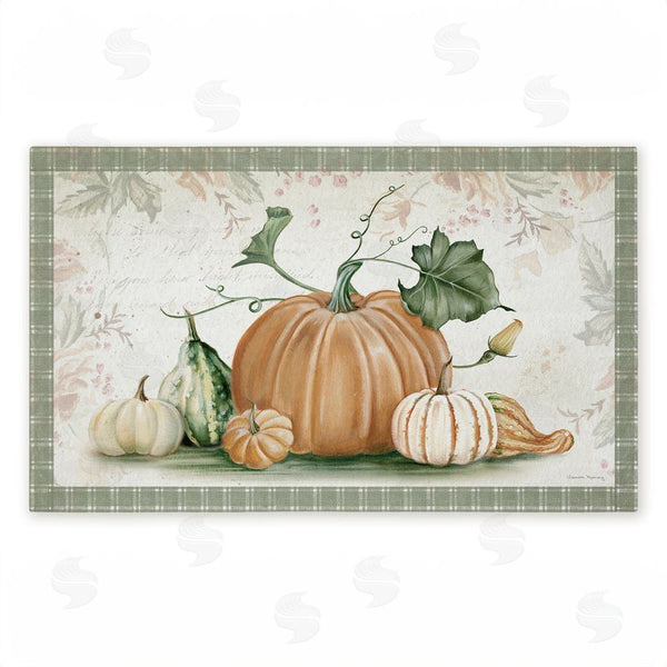 stupell industries Danielle Murray | Harvest Gourds Motif Non-Woven Door Mat